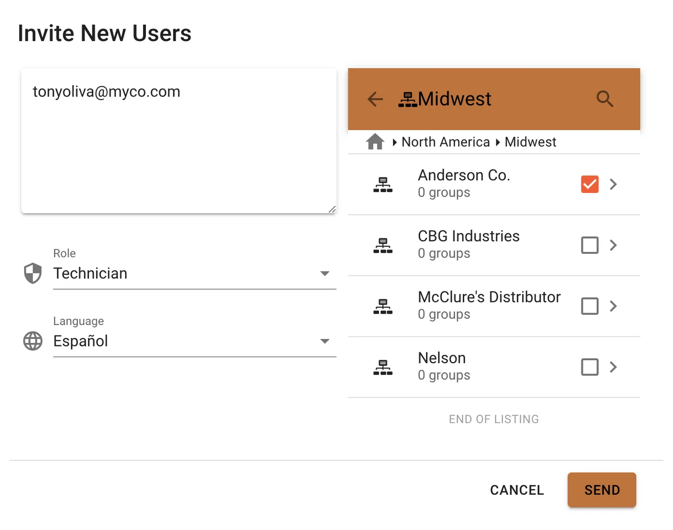 Multi-tenant access